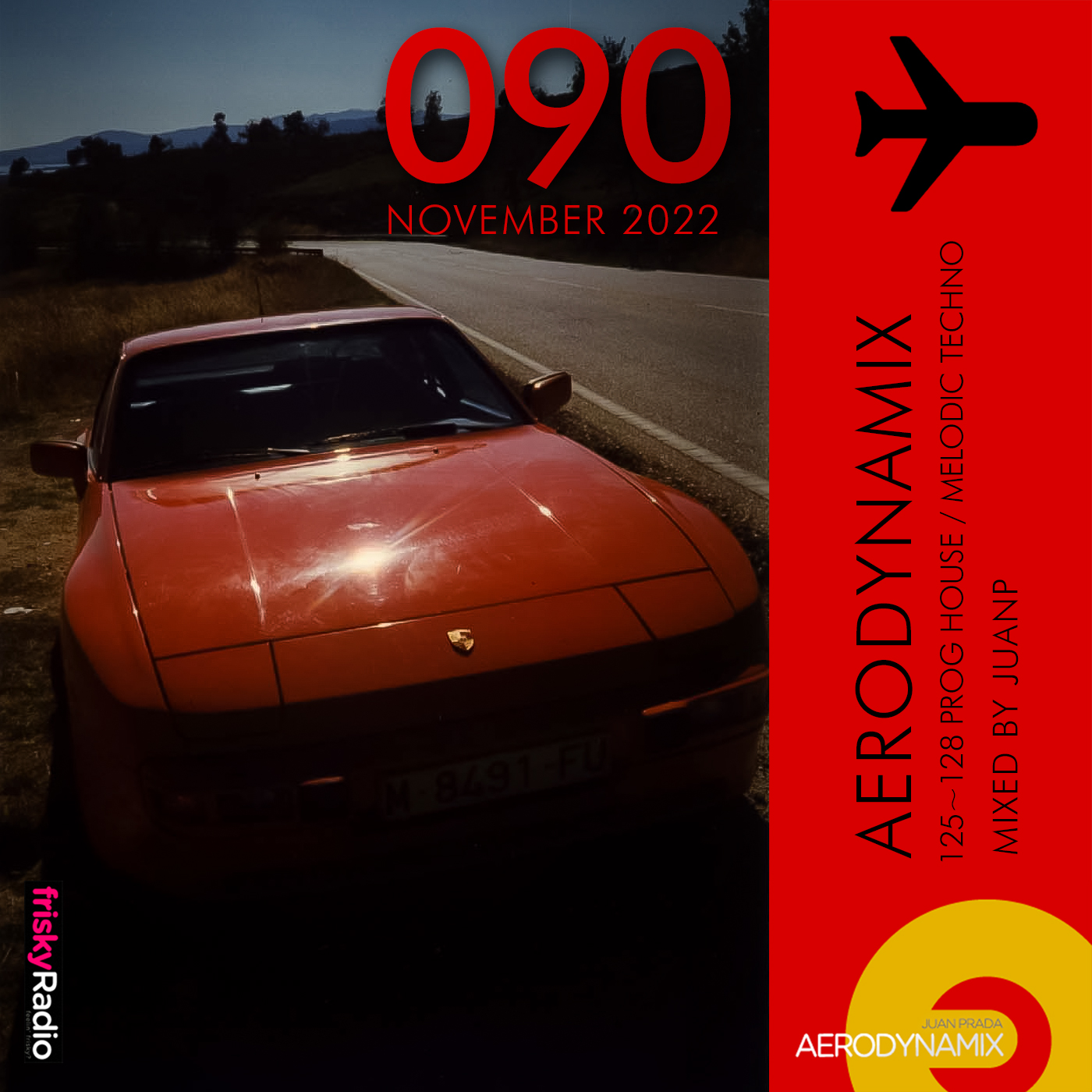 Aerodynamix 090 @ Frisky Radio November 2022 mixed by JuanP