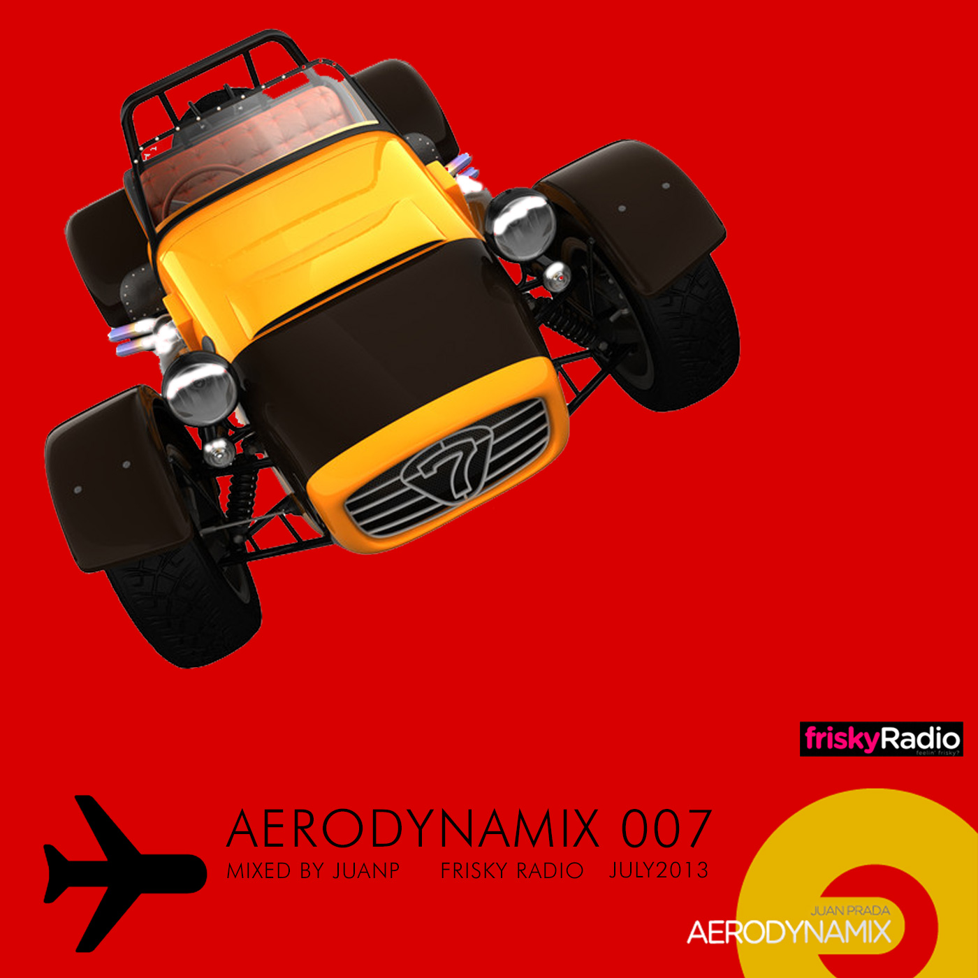 Aerodynamix 007 @ Frisky Radio July 2013 mixed by JuanP