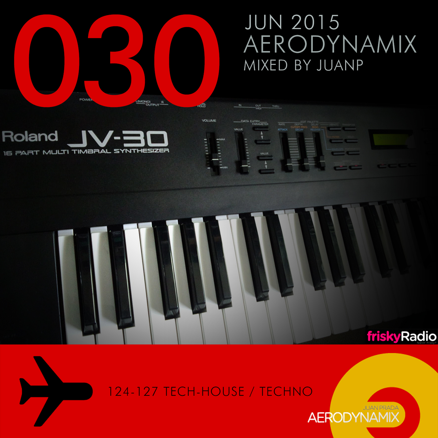 Aerodynamix 030 @ Frisky Radio June 2015 mixed by JuanP