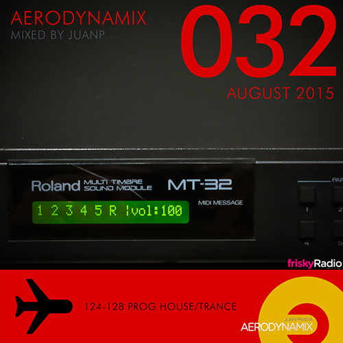 Aerodynamix 032 @ Frisky Radio August 2015 mixed by JuanP