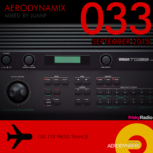 Aerodynamix 033 @ Frisky Radio September 2015 mixed by JuanP