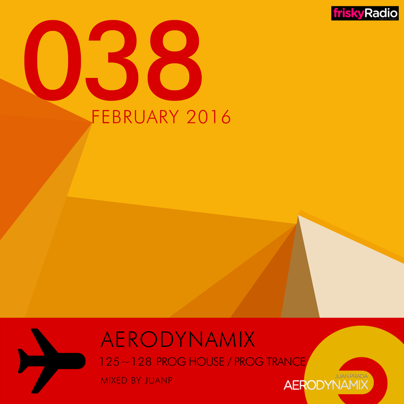 Aerodynamix 038 @ Frisky Radio February 2016 mixed by JuanP