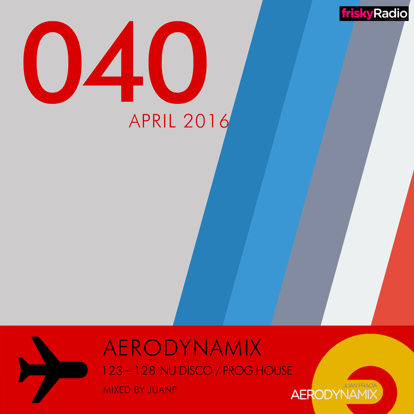 Aerodynamix 040 @ Frisky Radio April 2016 mixed by JuanP