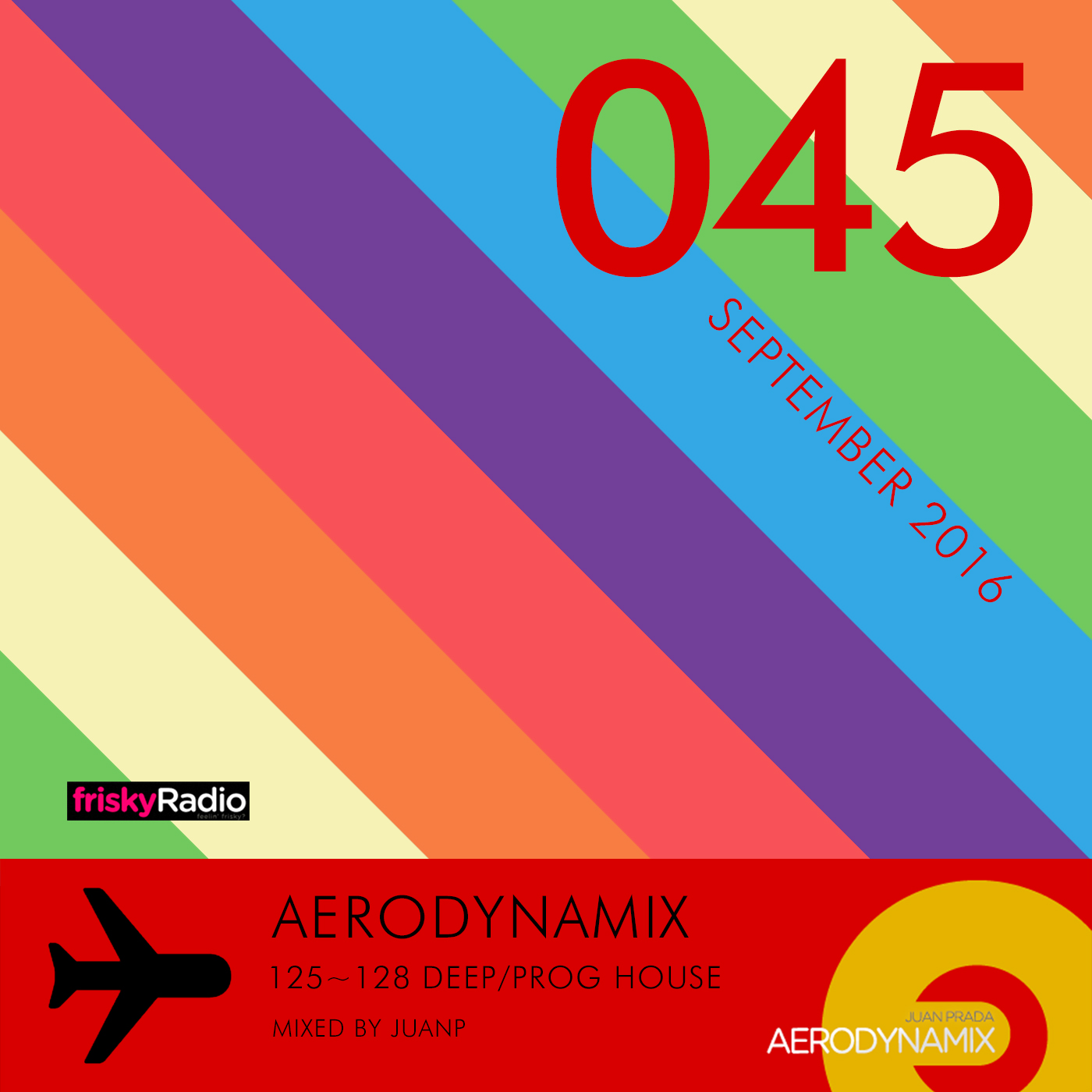 Aerodynamix 045 @ Frisky Radio September 2016 mixed by JuanP