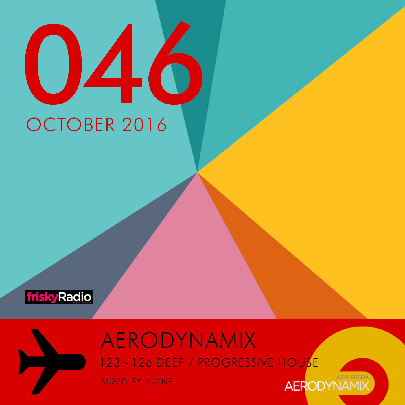 Aerodynamix 046 @ Frisky Radio October 2016 mixed by JuanP