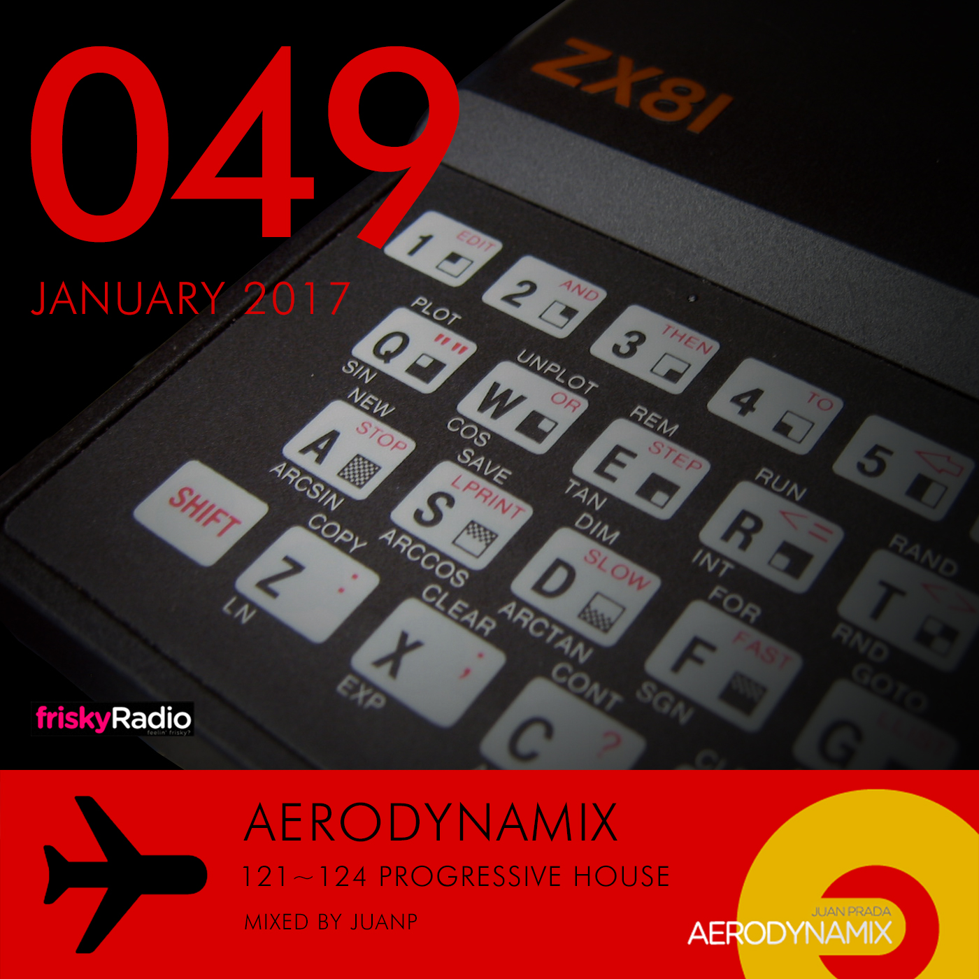 Aerodynamix 049 @ Frisky Radio January 2017 mixed by JuanP