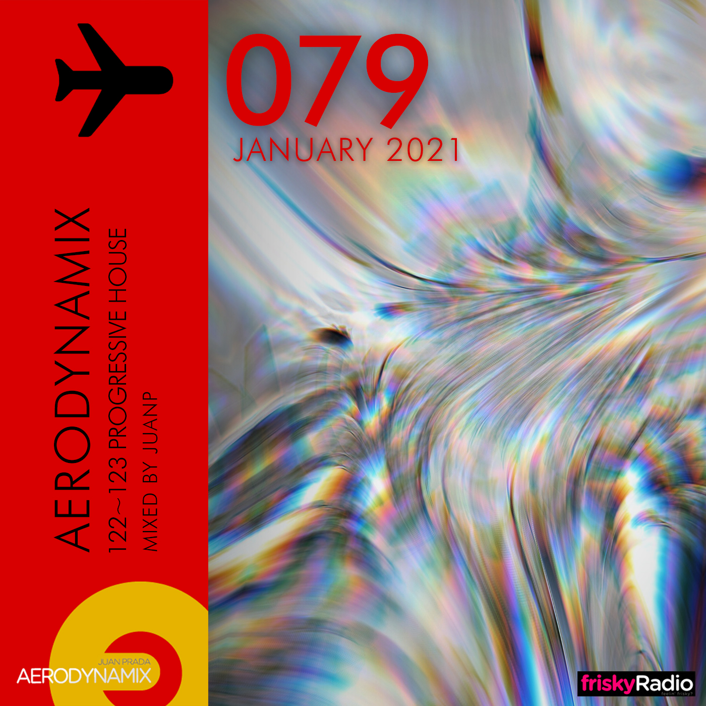 Aerodynamix 079 @ Frisky Radio January 2021 mixed by JuanP